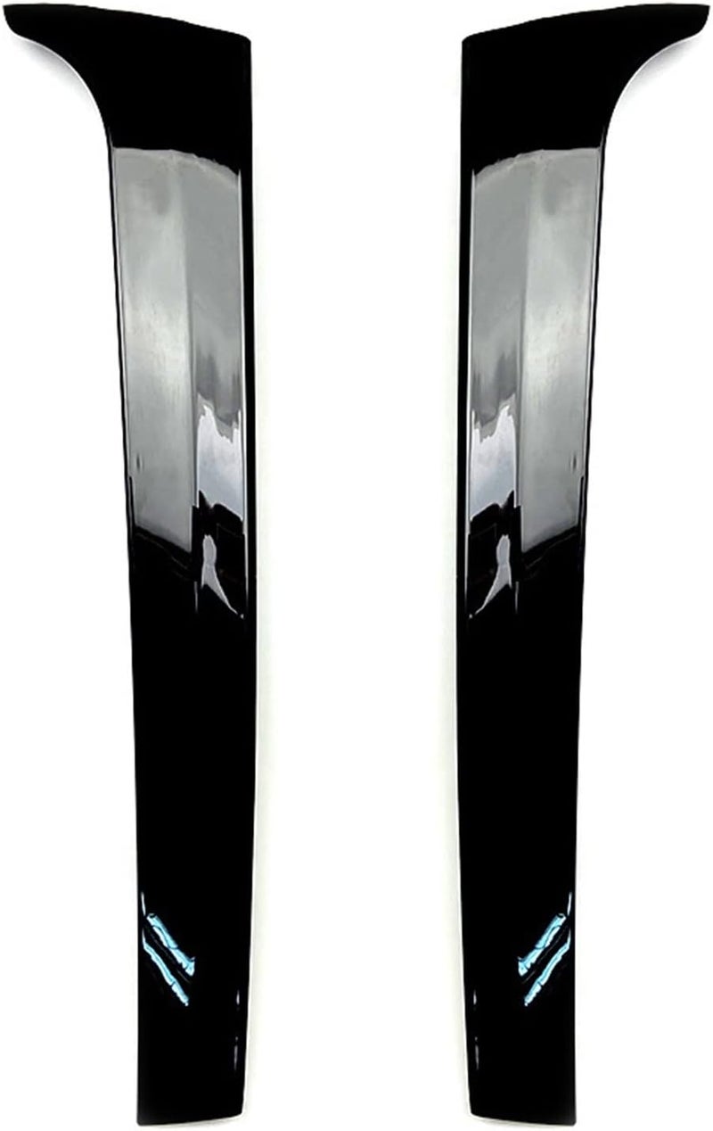 DEMULAX Glossy Black Rear Window Spoiler Trim for VW Touareg - Image 1