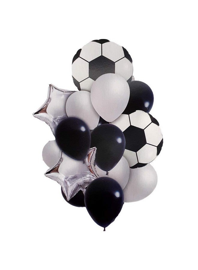 Atpata Funky 10th Birthday Foil Balloons Decoration Party Supplies for celebrating the Double Digit Milestone (Football Theme) - Image 2