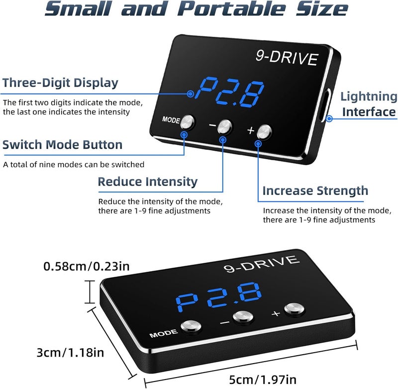 MAIMEIMI Throttle Response Controller - 9 Drive Modes for Toyota Tacoma, FJ Cruiser, 4Runner, Hilux - Image 4
