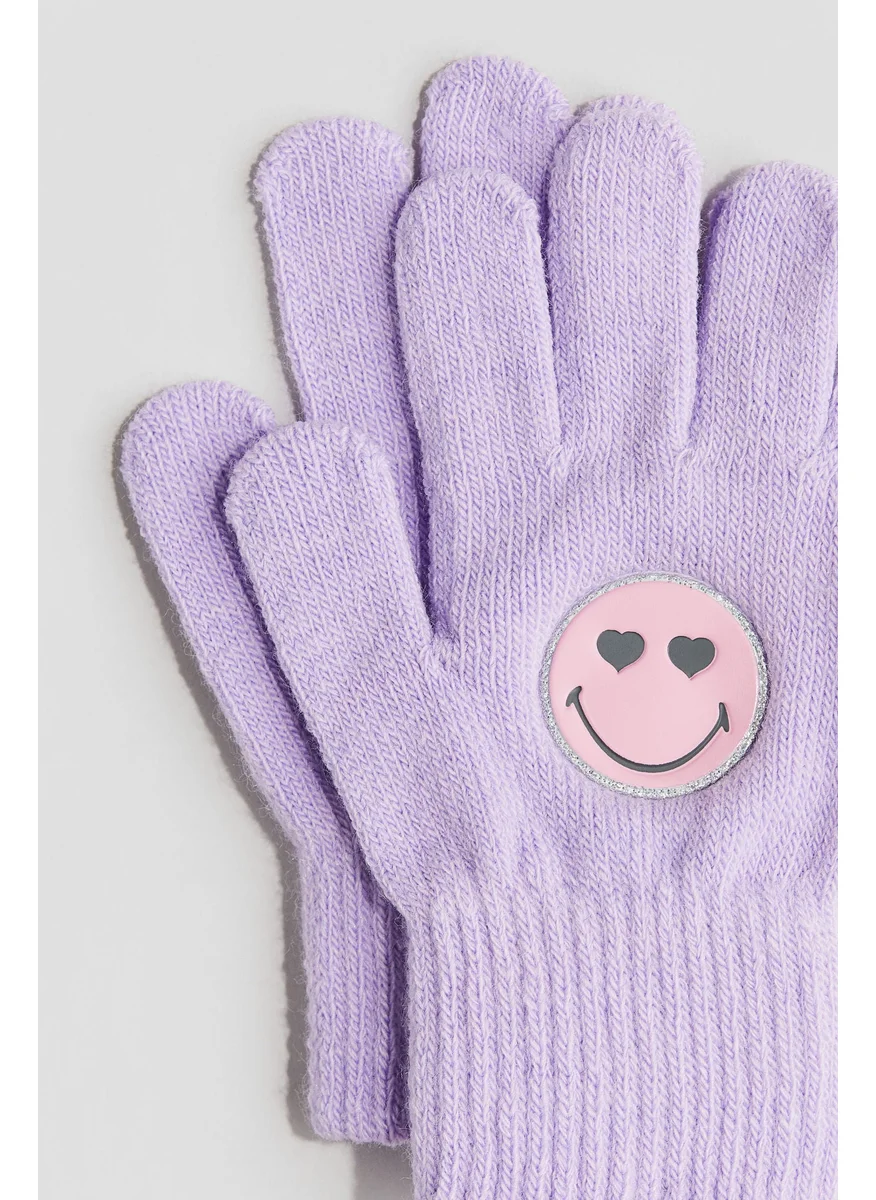 H&M Appliquéd Gloves