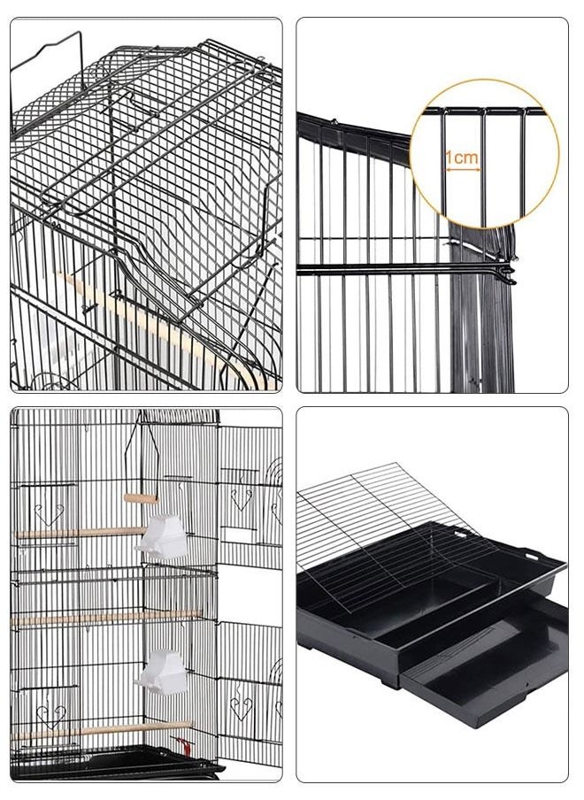 Large Bird Cage Parakeet Cage Metal Bird House with Feeding Cup - pzsku/Z0151C0A971138A7DA846Z/45/_/1683358412/93c89ae5-d779-48db-a217-537c5bf5d37a