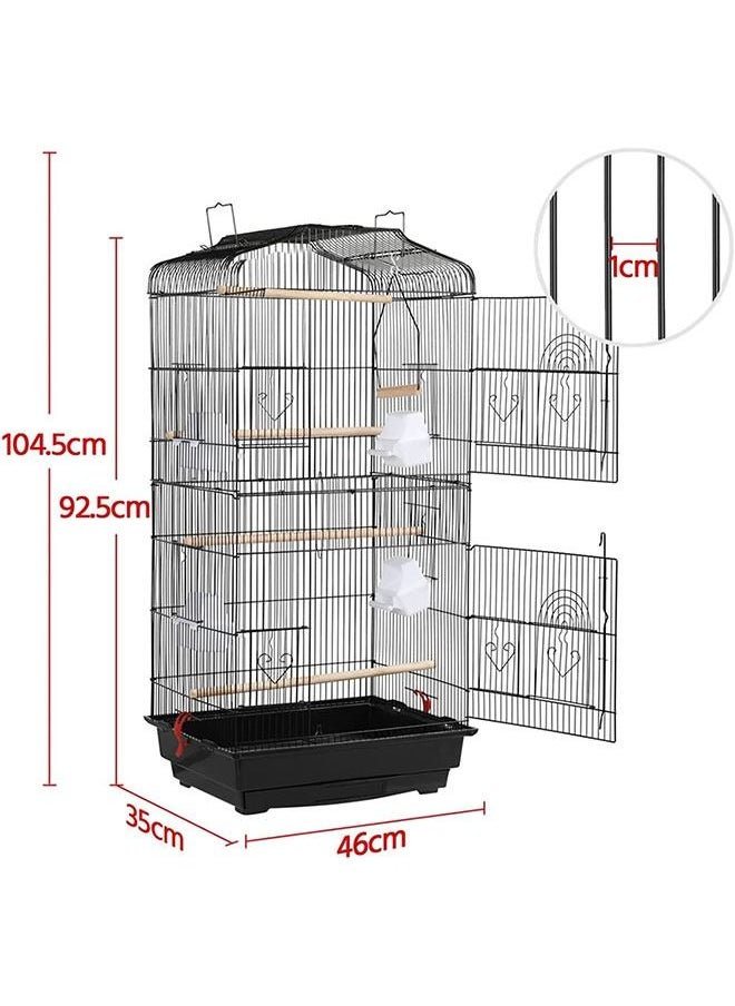 Large Bird Cage Parakeet Cage Metal Bird House with Feeding Cup - pzsku/Z0151C0A971138A7DA846Z/45/_/1683358413/5cde27b7-bc4e-4f51-b435-d4fd9e2582b9