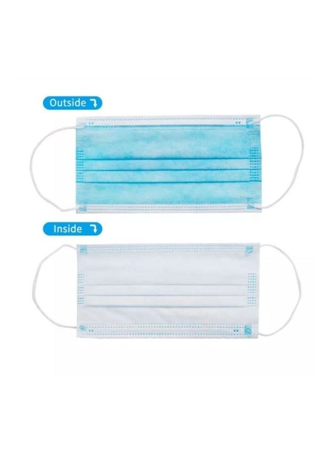 NIBEMINENT 50-Piece 3 Ply Disposable Face Mask - Image 4