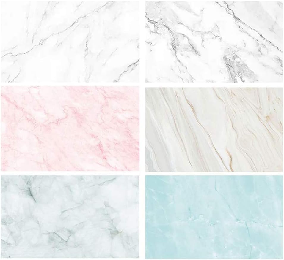 الرائد Al Raied Ars Flat Lay Marble Backdrops Set