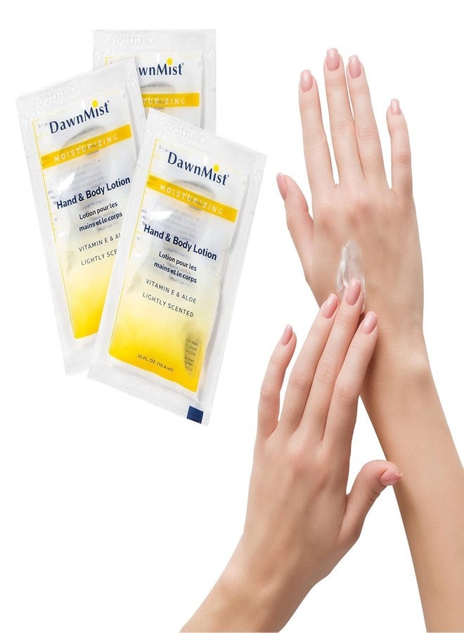 DAWNMIST Dukal PH10 Hand and Body Lotion, Single-Use Packet, 0.35 oz, Pack of 20 - Image 1