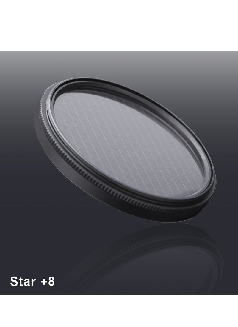 Andoer 55mm UV+CPL+Close-Up+4 +Star 8-Point Filter Circular Filter Kit, Circular Polarizer Filter Macro Close-Up Star 8-Point Filter with Bag, for Nikon Canon Pentax Sony DSLR Camera