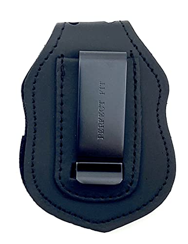 Perfect Fit Shield Wallets Columbus Ohio Police CPD Clip On Leather Badge Holder with Neck Chain (Cut-Out # 238) - Image 2