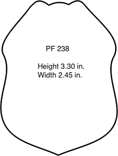 Perfect Fit Shield Wallets Columbus Ohio Police CPD Clip On Leather Badge Holder with Neck Chain (Cut-Out # 238) - Image 3