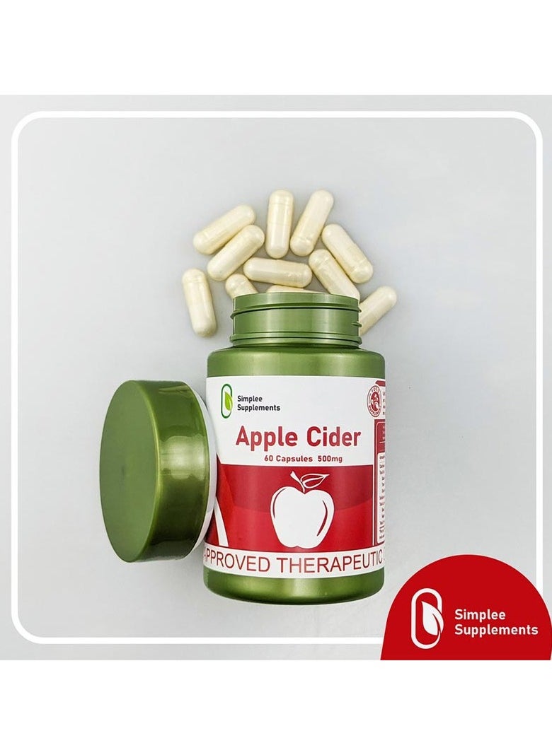 Simplee Supplements Simplee Apple Cider Capsule Supplement  - Image 1