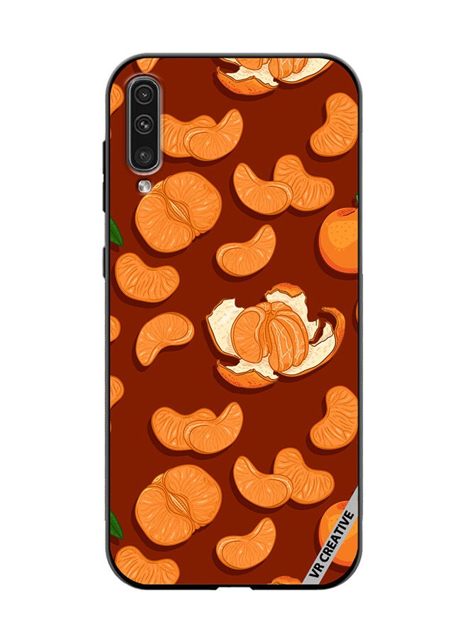 VR CREATIVE Protective Case Cover For Samsung Galaxy A50/A50s Tangerines Design Multicolour - Image 1