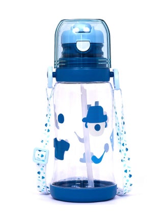Water Bottle 600ml With Straw - Blue - pzsku/Z01523A22B7FCFFC49260Z/45/_/1686920506/046298d2-e665-4f7c-8110-9cf25e7a67f5