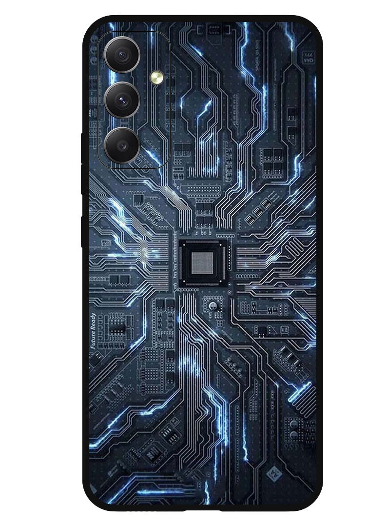 Theodor Protective Case Anti Scratch Shock Proof Bumper Cover For Samsung Galaxy F14 Hardware Circuit - Image 1