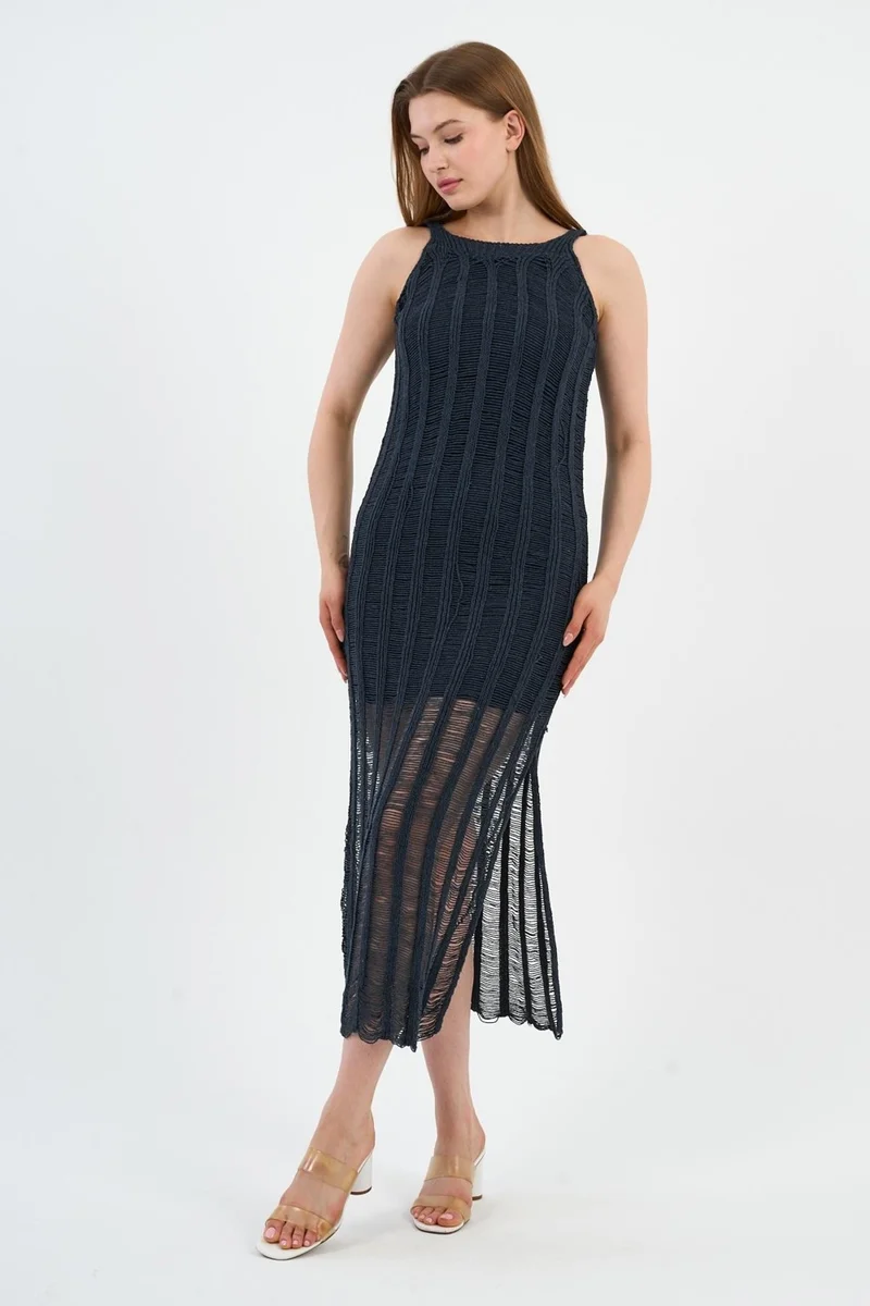 الكسندر جاردي Knit Sheer Dress