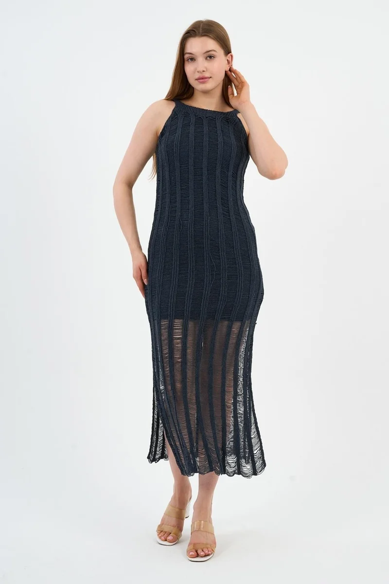 الكسندر جاردي Knit Sheer Dress