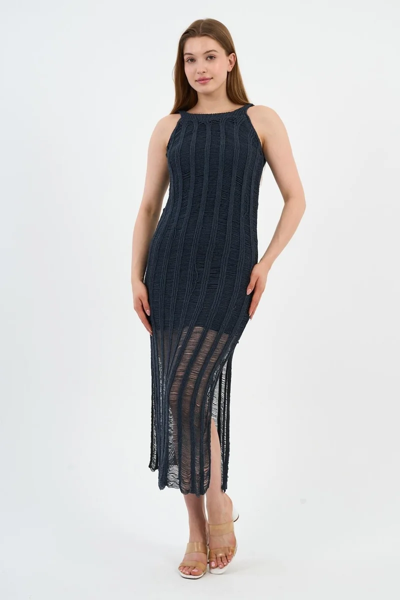 الكسندر جاردي Knit Sheer Dress