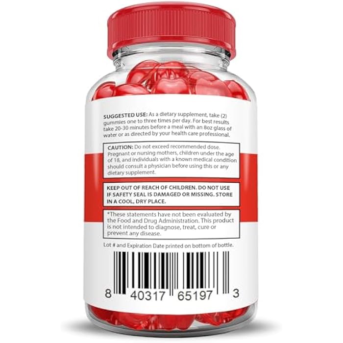 Justified Laboratories (3 Pack Rapid Lean Keto ACV Gummies Extreme 2000MG Rapid Lean Keto Gummies Apple Cider Vinegar Formulated with Pomegranate Beet Juice Powder B12 Vegan Non GMO 180 Gummys - Image 5