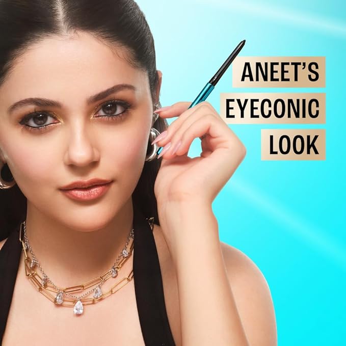 LAKME 9 to 5 Eyeconic Kajal, Classic Brown, 0.35G - Image 3