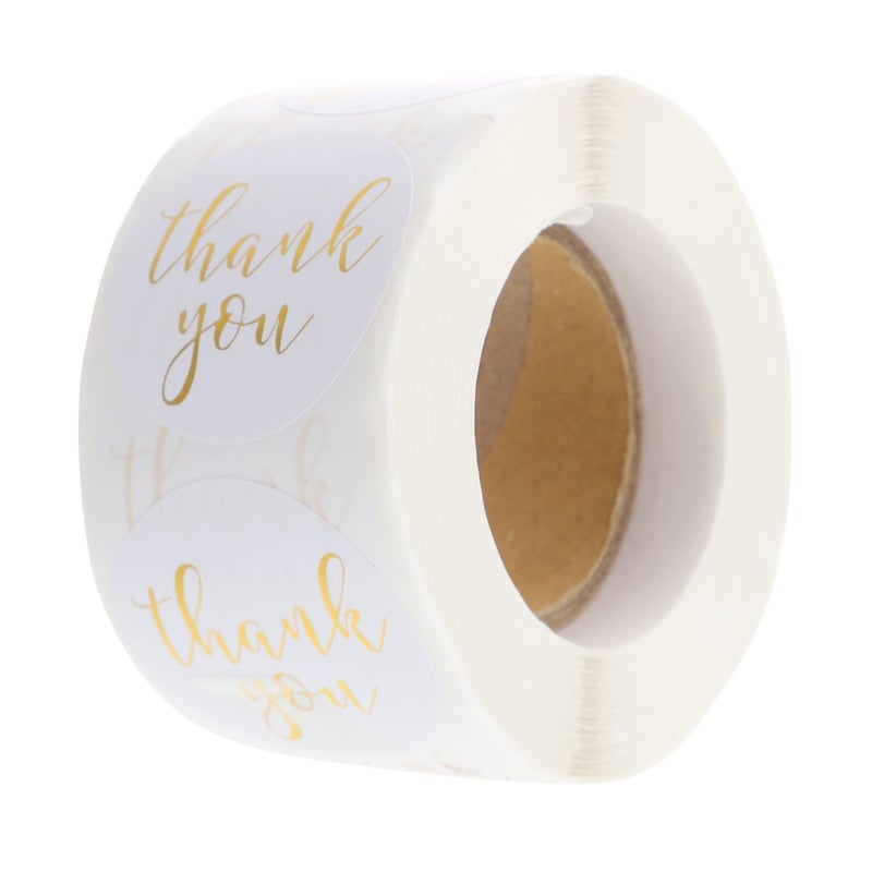 Bronzing Sealing Stickers Self-Adhesive Gift Wrapping Labels for Envelopes Roll Holidays - Image 2