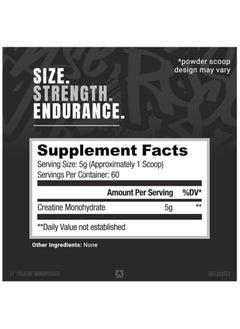 RYSE Creatine Monohydrate, Unflavored, 60  - Image 2