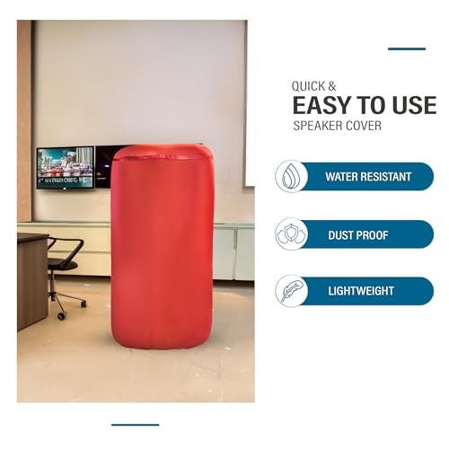 Autofact Premium Speaker Cover for JBL Party Box 710 Lightweight Orange Fabric with Dustproof & Scratch-Resistant, Durable & Easy to Carry (Large Size Speaker Only) - Image 4