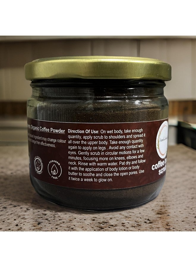 Wander Beauty Exfoliating Coffee Body Scrub For natural exfoliation || Rejuvenates your skin || Rich aroma and antioxidant benefits of coffee leave your skin glowing and smooth 250gm - Image 3