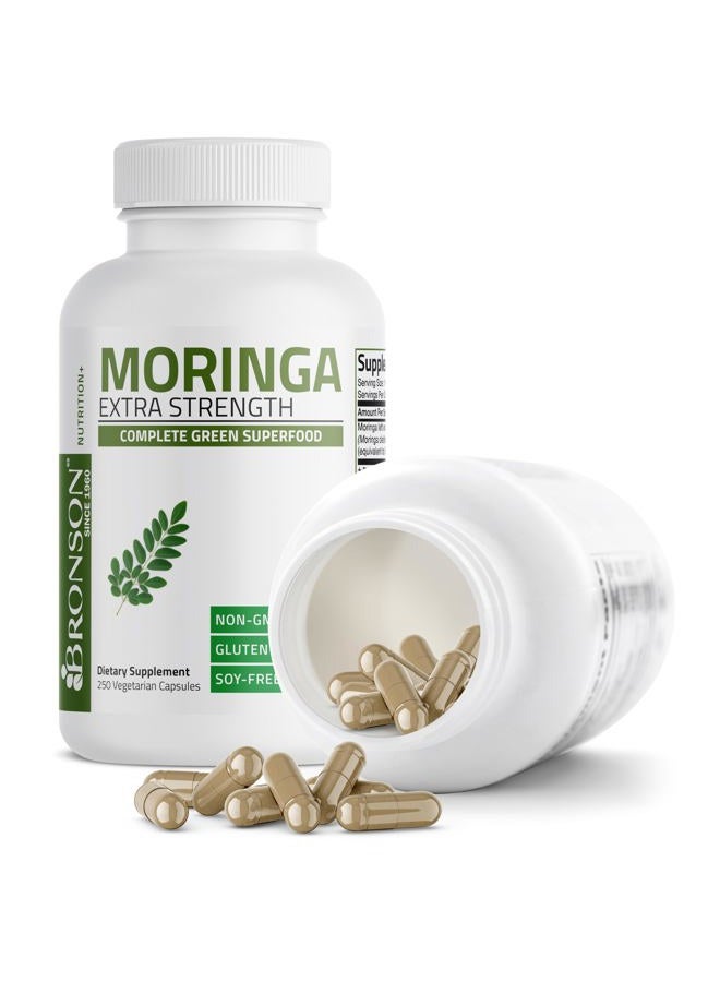 Bronson Moringa Extra Strength Capsules Moringa Oleifera Powder, 250 Count - Image 4