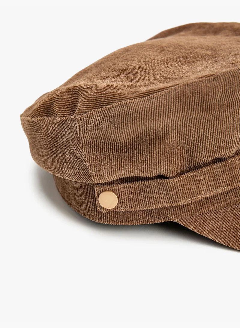 KOTON Velvet Cap Hat