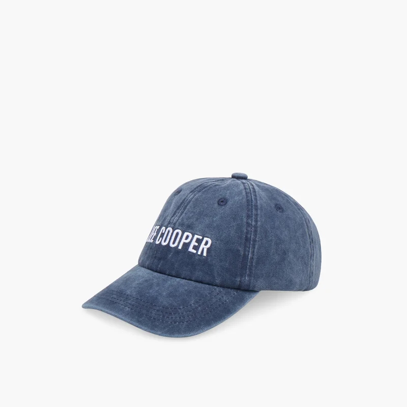Lee Cooper Lee Cooper Logo Embroidered Cap with Buckled Strap Closure