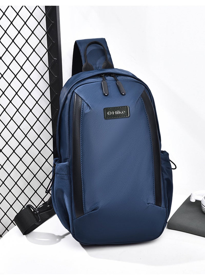 HIKE Unisex Durable Cross-body Bag Water Resistant Anti-Theft Unisex Sling bag for Travel School College Business Shopping Outdoor, HK3321, Blue - Image 3