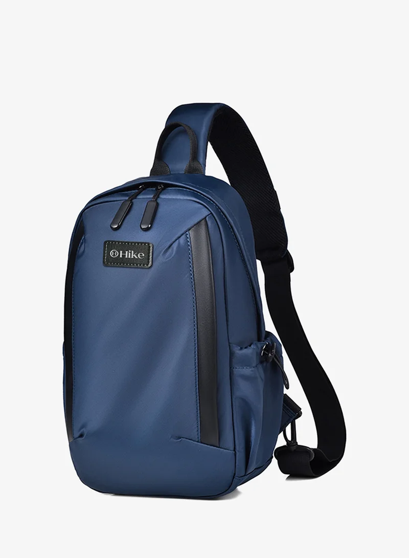 هايك Hike Unisex Durable Cross-body Bag Water Resistant Anti-Theft Unisex Sling bag for Travel School College Business Shopping Outdoor, HK3321-BLUE