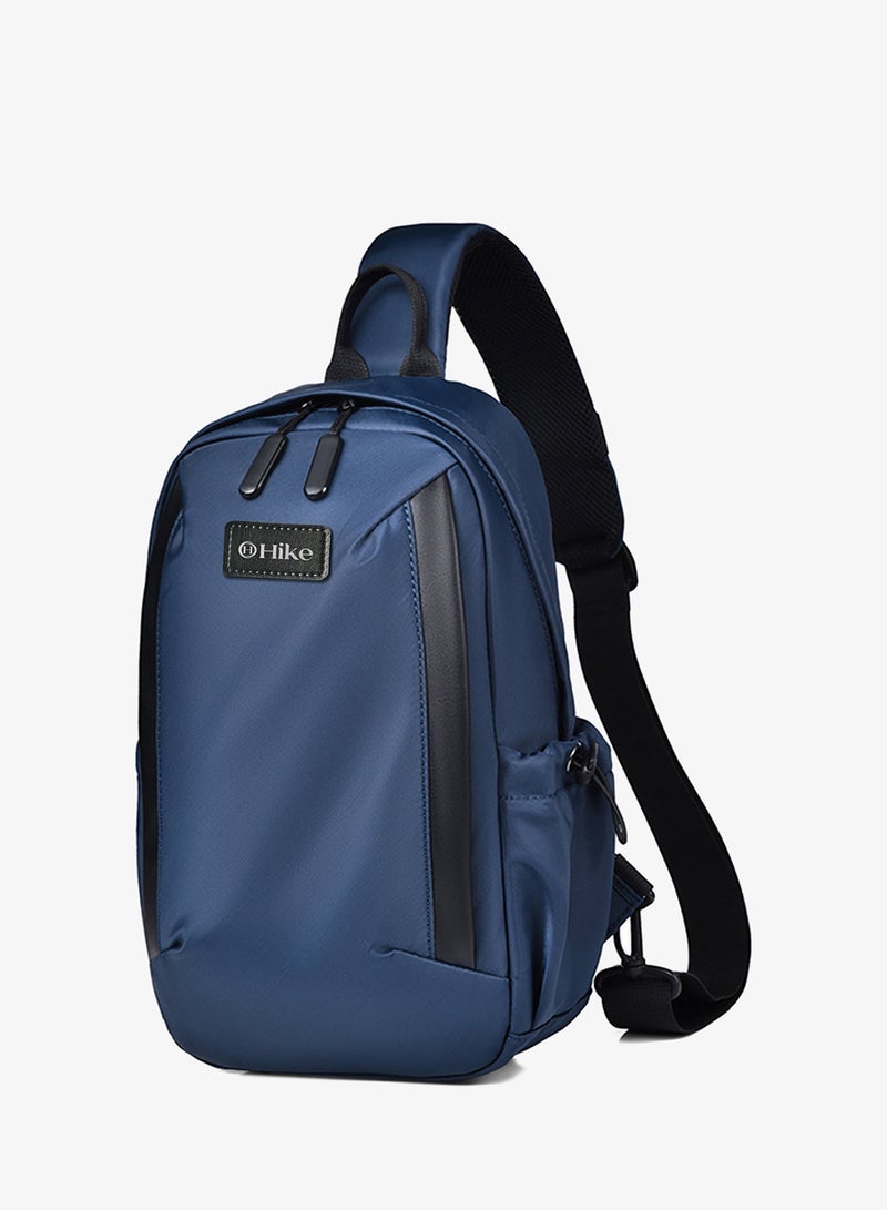 HIKE Unisex Durable Cross-body Bag Water Resistant Anti-Theft Unisex Sling bag for Travel School College Business Shopping Outdoor, HK3321, Blue - Image 1