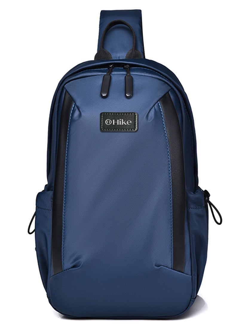 هايك Hike Unisex Durable Cross-body Bag Water Resistant Anti-Theft Unisex Sling bag for Travel School College Business Shopping Outdoor, HK3321-BLUE - Image 3