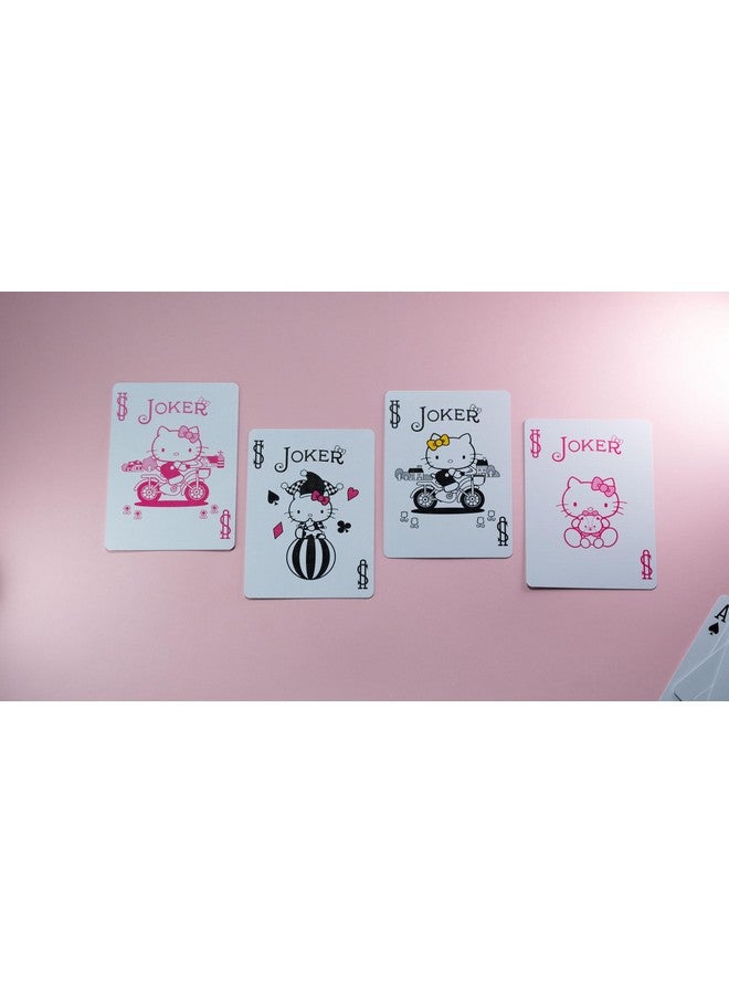 Bicycle Hello Kitty Playing Cards, Black & Pink, 1 Deck - Image 5
