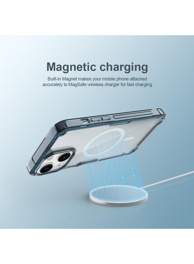 Nillkin Case For iPhone 14 Ultra Clear Magsafe PC + TPU Phone Case - Image 3
