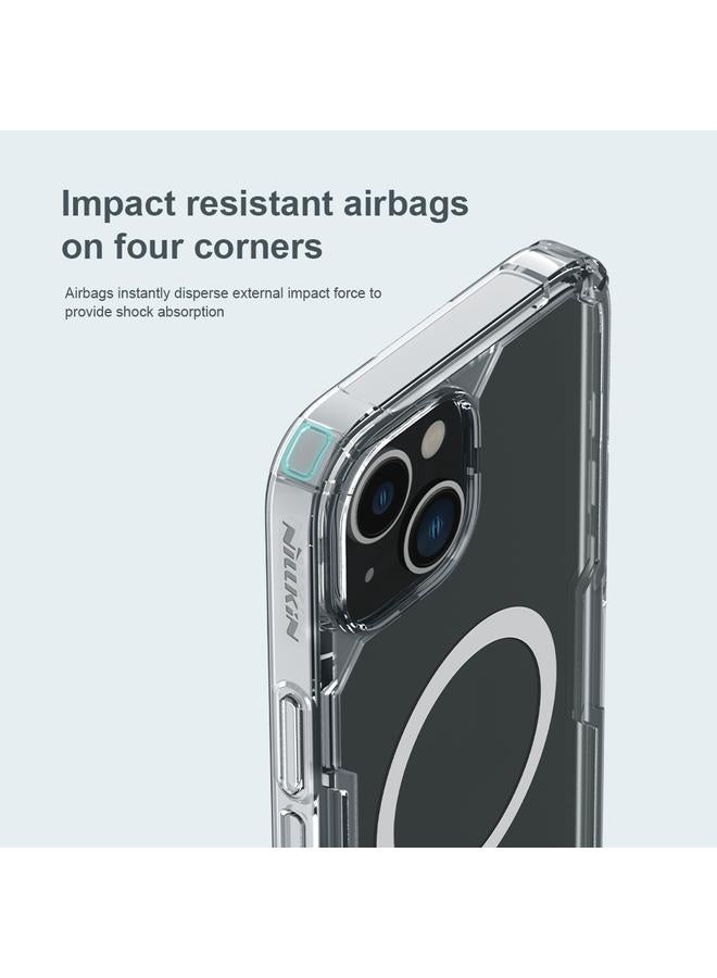 Nillkin Case For iPhone 14 Ultra Clear Magsafe PC + TPU Phone Case - Image 5