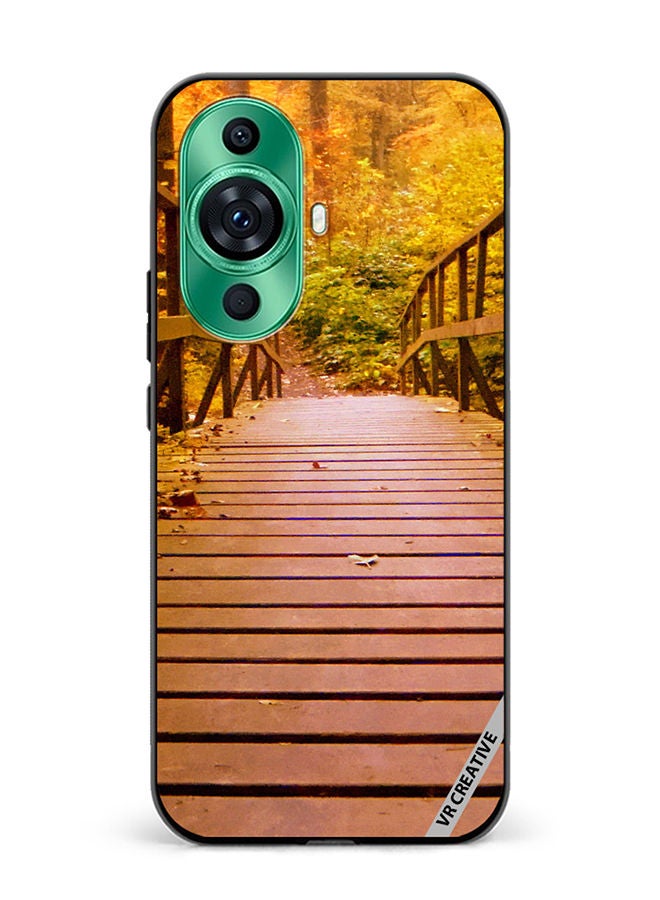 VR CREATIVE Protective Case Cover For Huawei nova 11 Pro Bridge To The Jungle Design Multicolour - Image 1