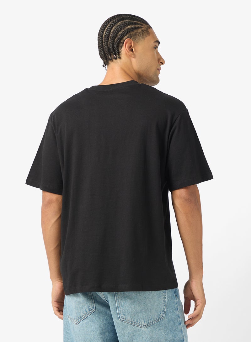 JACK & JONES Text Print Regular Fit T-Shirt - Image 2