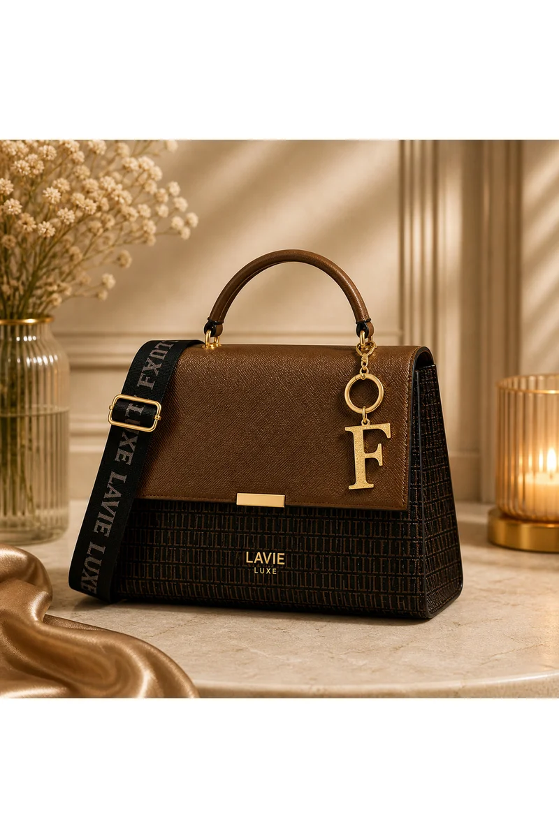 Lavie Women's Charm Alphabet Name F (Gold)