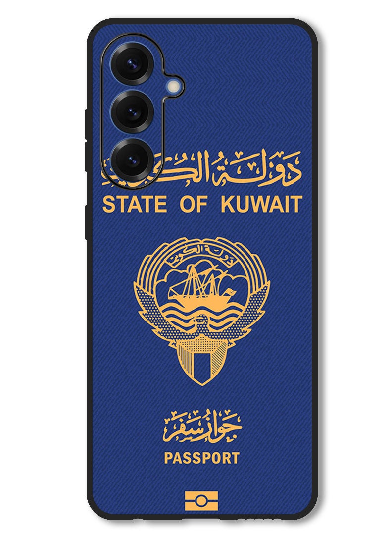 Theodor Case Compatible with Samsung Galaxy A56 Protection Shockproof Bumper Cover Kuwait Passport - Image 1