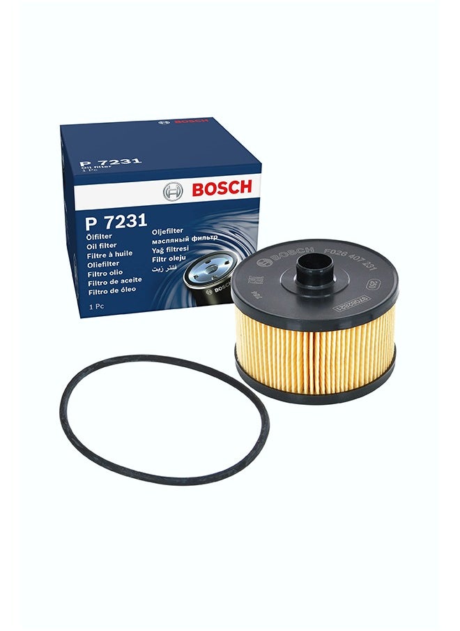 BOSCH - P7231 Oil Filter For Renault Kadjar M282 - Image 1