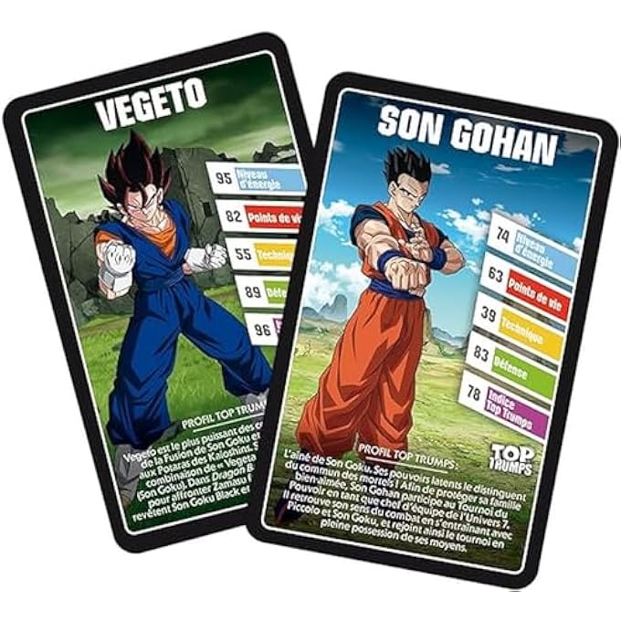 Winning Moves Top Trumps  Dragon Ball Super  Card Games  Board Game  French Version - Image 3