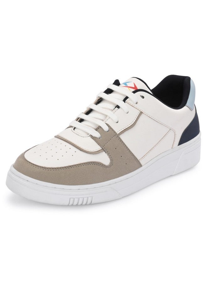 Cruiser Men's Atlas White-Blue Sneakers_9 UK (2512-2) - Image 5