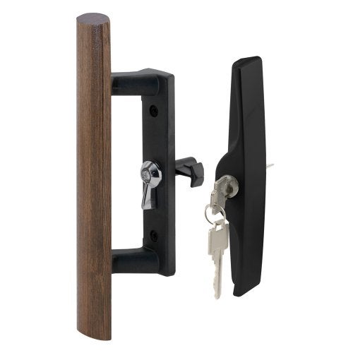 Prime-Line PrimeLine C 1241 Keyed 312 In Sliding Door Handle Acorn Single Pack - Image 1