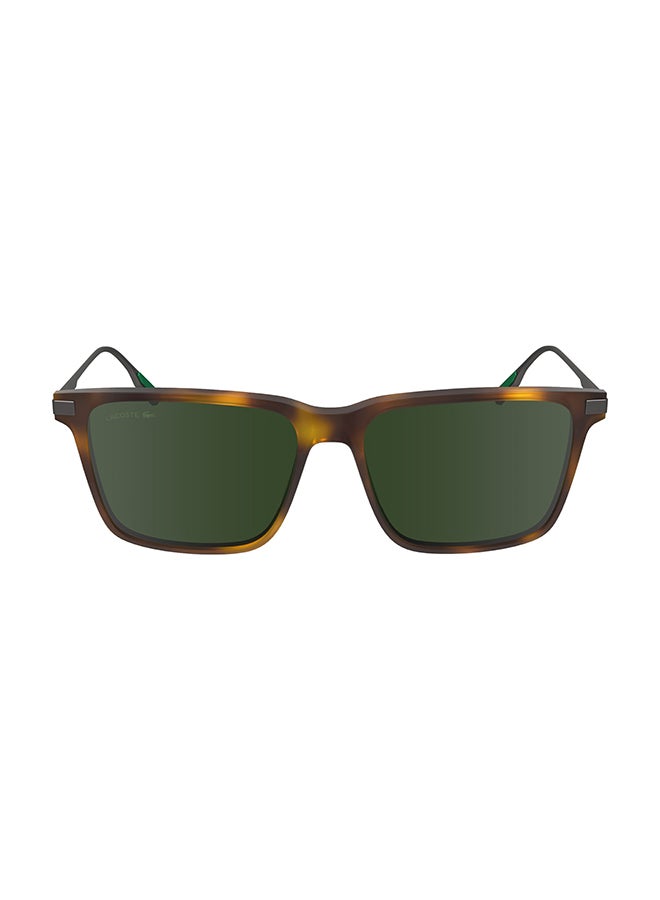 LACOSTE Men's UV Protection Rectangular Sunglasses - L6017S-214-5517 - Lens Size: 55 Mm - Image 1