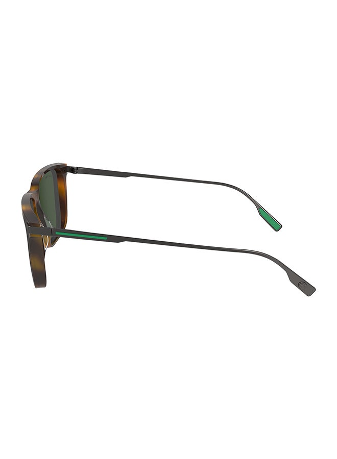 LACOSTE Men's UV Protection Rectangular Sunglasses - L6017S-214-5517 - Lens Size: 55 Mm - Image 2