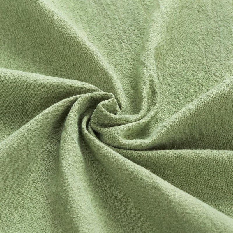 MLMW Sage Green Easter Cloth Napkins Set of 6 Linen Cotton Dinner Table Napkins Cloth Bulk Washable 16""?16"" for Wedding Baby Bridal Shower Birthday Garden Party St. Patrick's Day Spring - Image 2