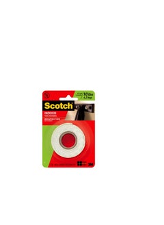 Scotch  Scotch 114 Heavy Duty Double-Sided Mounting Roll - 1" x 50", Strong Adhesive, Permanent Bond 