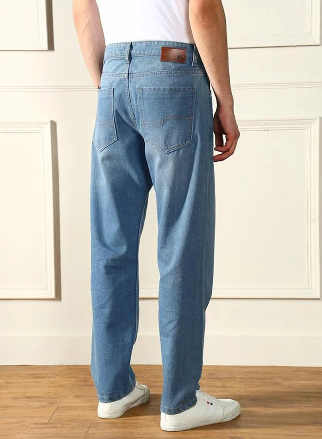 Dennis Lingo Dennis Lingo Mid Rise Relaxed Fit Clean Look Jeans