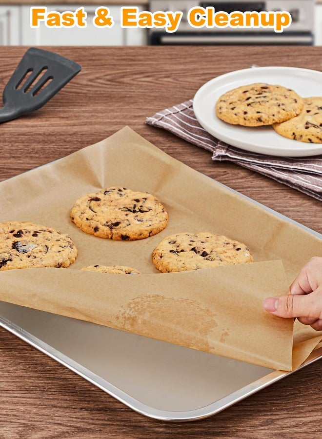 SMARTAKE 200 Pcs Unbleached Parchment Paper Baking Sheets, 13x18 Inches Non-Stick Precut, for Baking, Grilling, Air Fryer, Steaming, Bread, Cup Cake, Cookie and More - Image 4