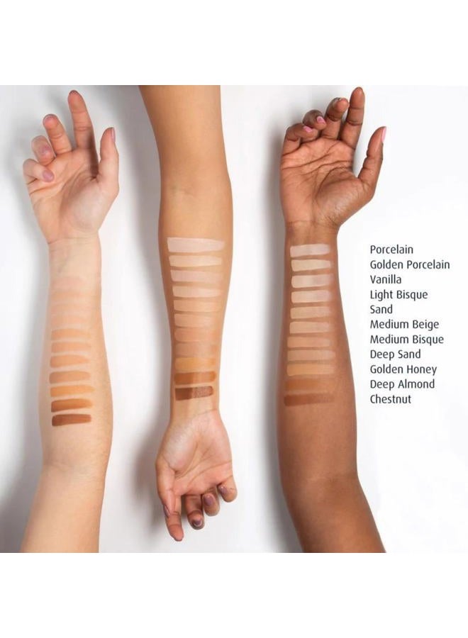 Lune+Aster RealGlow® Skin Tint - This light-diffusing Skin Tint covers and perfects with ultra-lightweight, customizable sheer to medium coverage for a naturally radiant look - Vanilla - Image 3